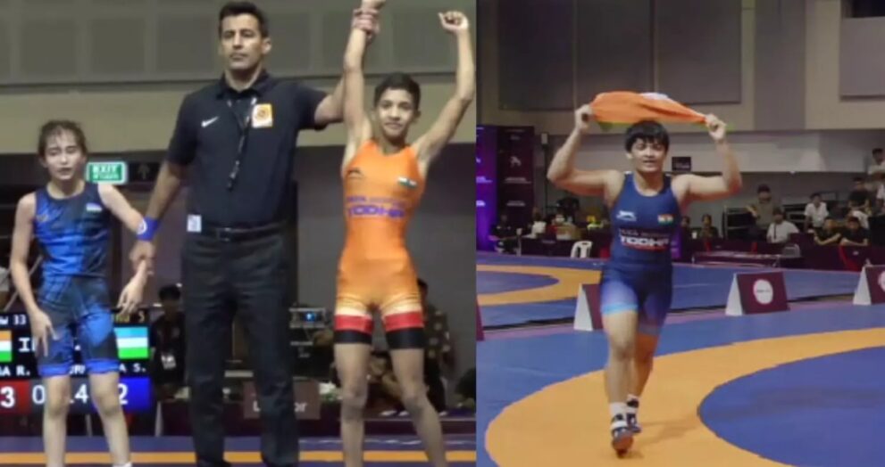 Indian Wrestlers Win in Thailand with Impressive Medal Haul