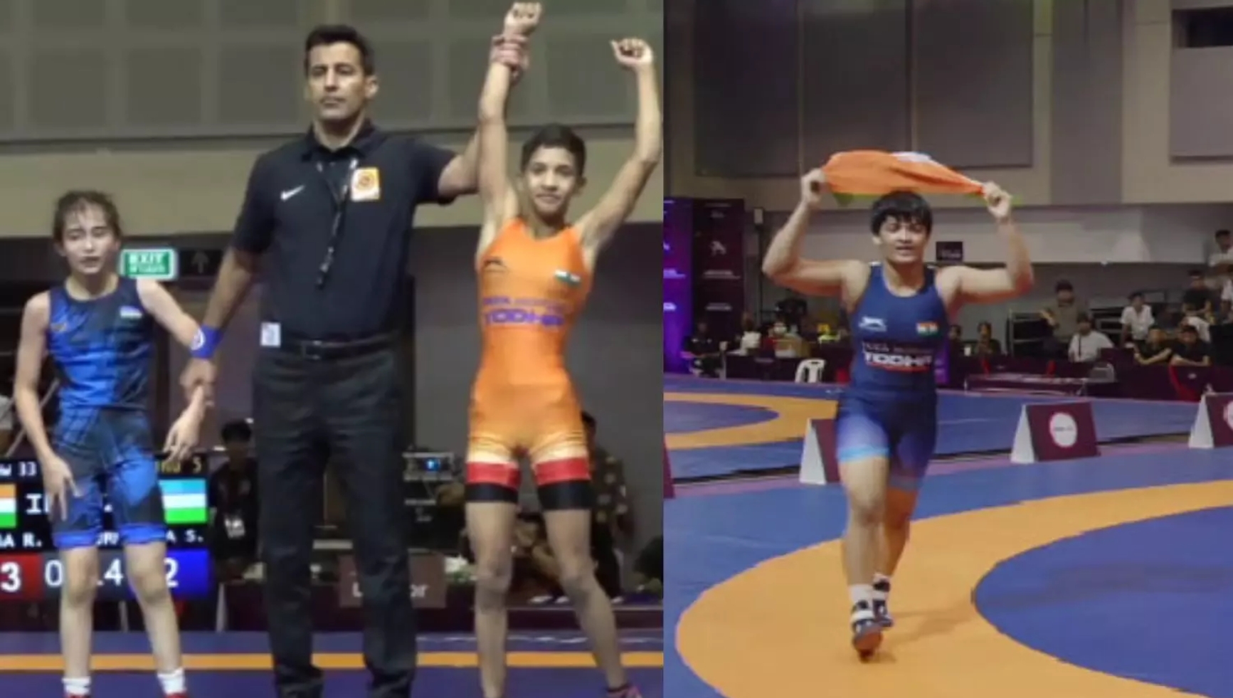 Indian Wrestlers Win in Thailand with Impressive Medal Haul