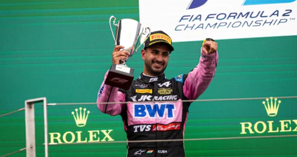 India's Kush Maini Climbs to P8 in F2 Standings with Hungarian GP Victory