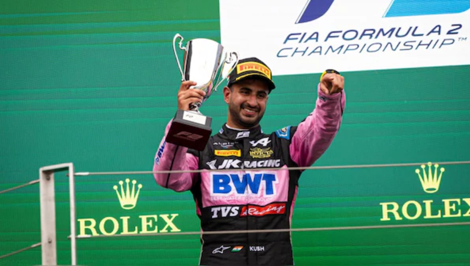 India's Kush Maini Climbs to P8 in F2 Standings with Hungarian GP Victory