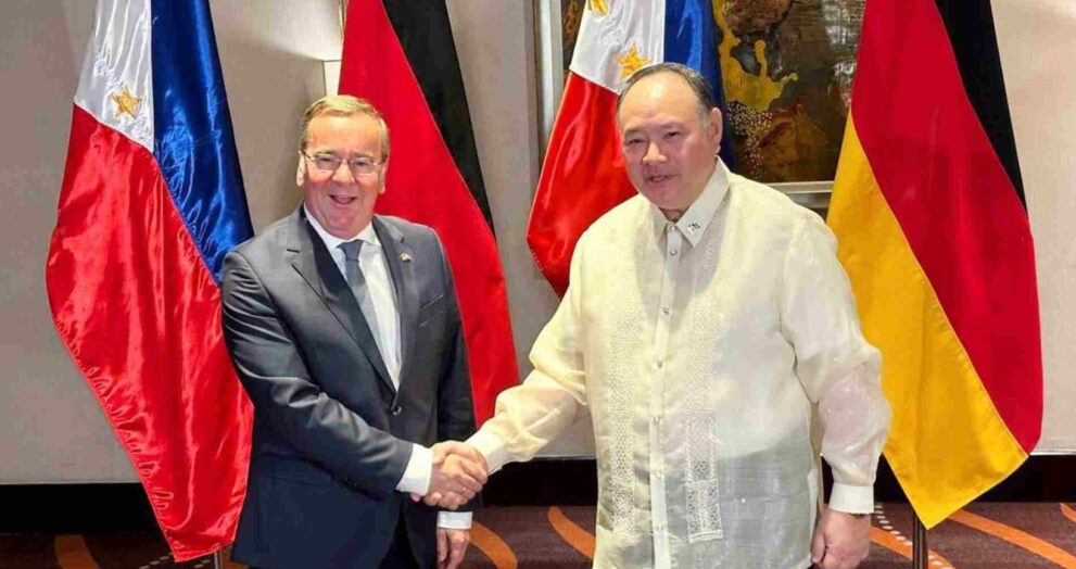 Germany and Philippines Strengthen Defense Relations as Tensions Rise with China
