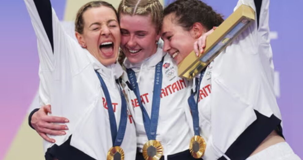Great Britain's Women's Cycling Team Dominates with Record-Breaking Gold