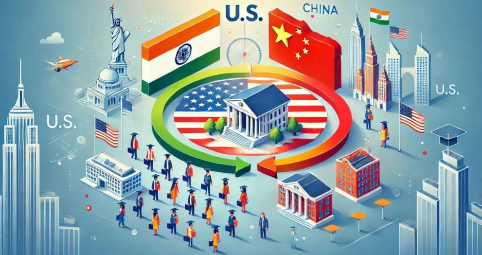 India becomes top source of international students in US Colleges, overtakes China