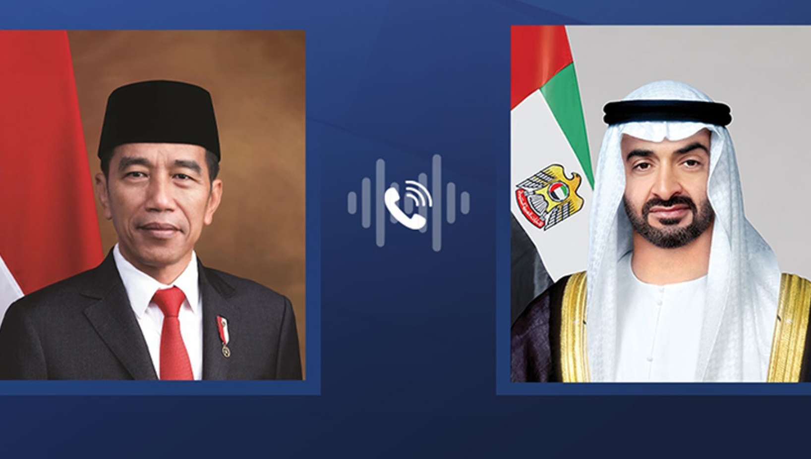 UAE President Mohamed bin Zayed Al Nahyan spoke on the phone with Indonesian President Prabowo Subianto about critical regional and international issues. 