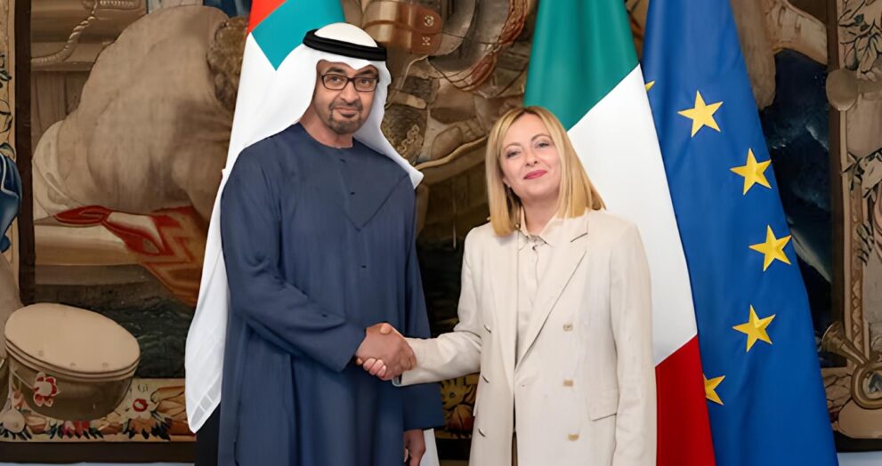 Italy Secures $40 Billion Investment from UAE in Landmark Deal