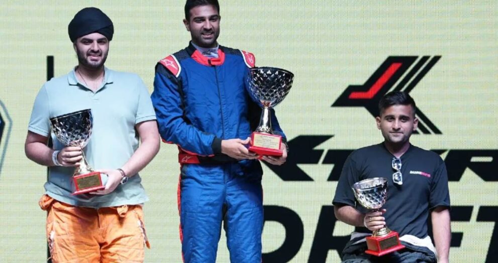 Mudit Grover, representing Team Bad Boi Drifts and funded by Mr. Makhana, won the DC Play 2025 Round 1 at Pathumthani Speedway in Bangkok.