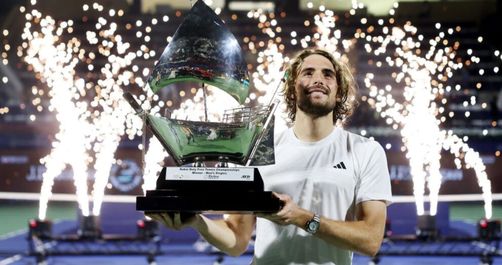 Stefanos Tsitsipas ultimately won the Dubai Duty Free Tennis Championships on his third attempt. The fourth seed performed strongly in the final, defeating Felix Auger-Aliassime 6-3, 6-3 to win his 12th tour championship.