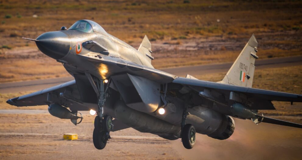 Indian MiG-29 and Jaguar Fighters Join Desert Flag 2025 in UAE