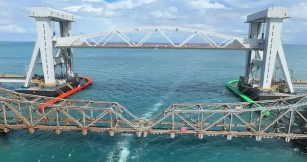 On the occasion of Ram Navami, Prime Minister Narendra Modi inaugurated India's first vertical lift sea bridge, the New Pamban Bridge, on Sunday.