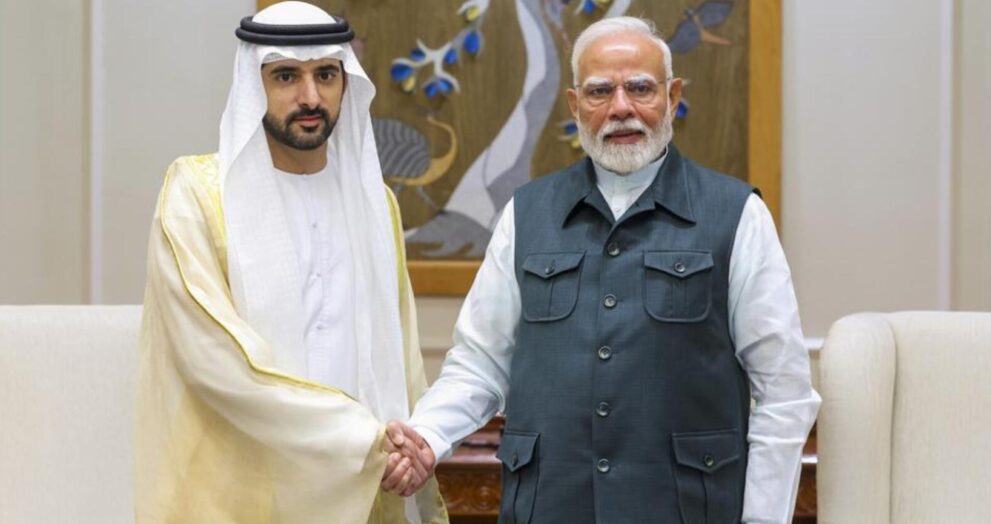 India and the UAE have agreed to strengthen cooperation in defence and coast guard activities. The discussions took place during Dubai Crown Prince Sheikh Hamdan bin Mohammed Al Maktoum's visit to India.