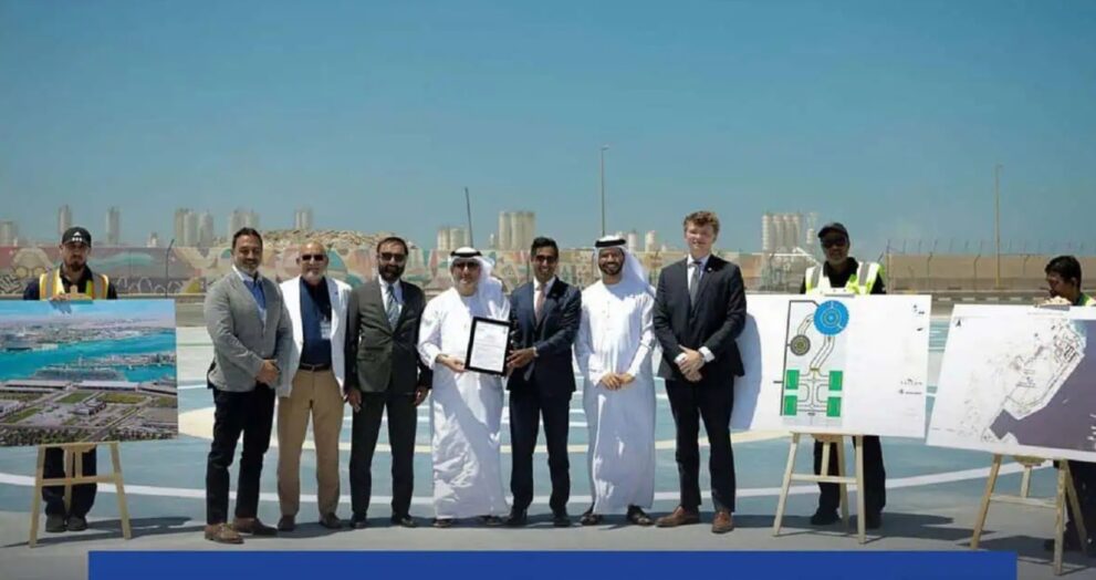 The UAE General Civil Aviation Authority (GCAA) has authorised the design for the country's first hybrid heliport at the Abu Dhabi Cruise Terminal, Zayed Port.