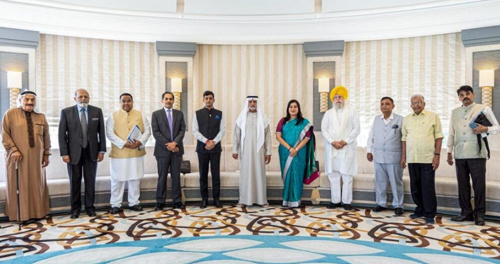 On Thursday, two Indian all-party delegations met with Japan's Foreign Minister Takeshi Iwaya and UAE Minister for Tolerance Sheikh Nahyan bin Mubarak to underline India's strong opposition to terrorism.