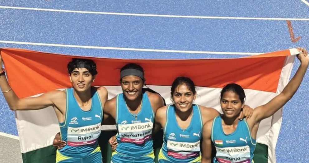 India's medal total at the Asian Athletics Championships jumped, with the country's competitors producing spectacular performances to win many gold medals, demonstrating their exceptional talent.