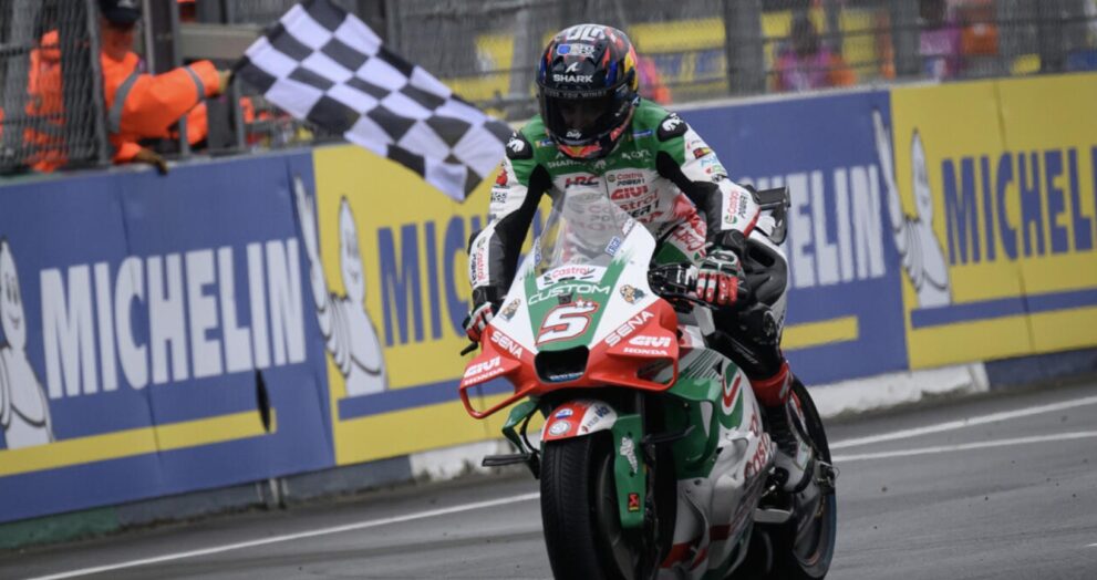 Johann Zarco won the French Grand Prix on Sunday, ending a 71-year wait and making him the first French racer to win at home since Pierre Monneret in 1954.