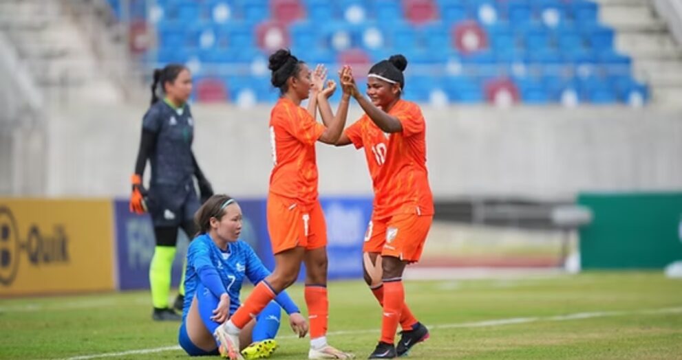India defeated Mongolia 13-0 in the opening match of the AFC Women's Asian Cup 2026 qualifiers.