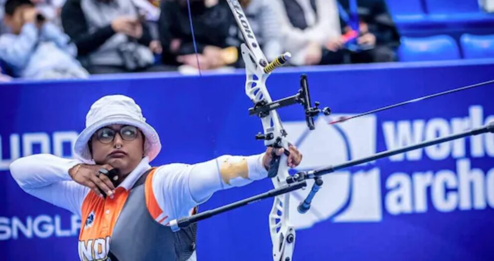 Indian archers finished the second phase of the Asia Cup in Singapore with nine medals, including two golds, six silvers, and one bronze.