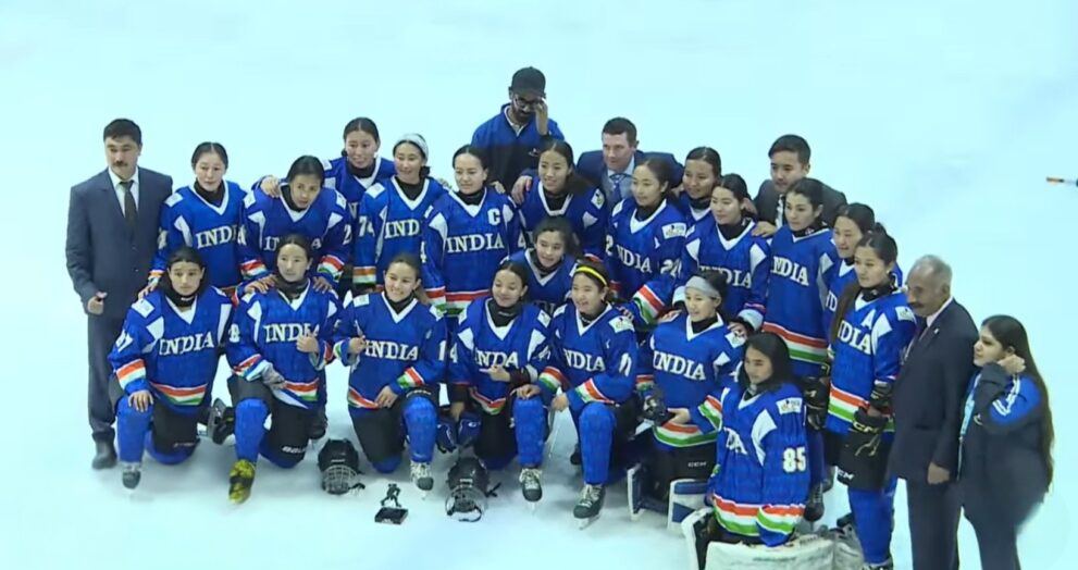 India's women's ice hockey team won a historic bronze medal at the 2025 IIHF Women's Asia Cup, which was held in Al-Ain, UAE. This is the country's first podium result in international women's ice hockey.