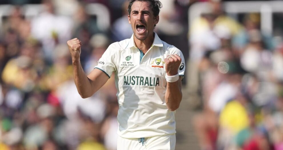 Mitchell Starc of Australia made history at Lord's by taking the most wickets in ICC tournament finals, overtaking India's Mohammed Shami.