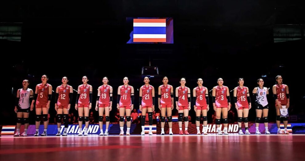 Thailand's women's national volleyball team won their first match of the 2025 Volleyball Nations League (VNL) season, defeating France 3-1 (25-14, 19-25, 25-23, 25-13) in Beijing.