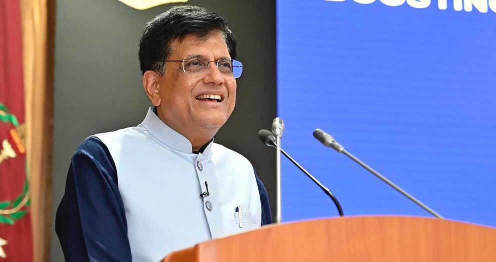 Piyush Goyal, Union Minister of Commerce and Industry, has projected that India's agriculture exports will increase from Rs 4.5 lakh crore to Rs 20 lakh crore if more attention is placed on food processing, quality branding, and packaging. Speaking at the ICC Krishi Vikram session in New Delhi, he stated that India's agricultural footprint is growing globally, with jamun, litchi, and pineapple entering new markets. He revealed that jamun was sold to the UK, while litchis from Punjab were sent to Doha and Dubai. India's exports are increasing in markets such as the UAE, Saudi Arabia, and other Gulf states, encouraged by the International Year of Millets campaign. Goyal emphasised the importance of a resilient supply chain, which includes seeds, fertilisers, and pesticides, to boost farm exports. He pushed for increasing drip irrigation to increase water efficiency and climate resilience. Efficient water management and smart irrigation could increase productivity while lowering losses. Blockchain-based certification will benefit natural and organic farming by providing traceability. Government initiatives like the Agriculture Infrastructure Fund and e-NAM platform integration are assisting the sector. Goyal asserted that these actions would turn agriculture into an engine of growth for India.