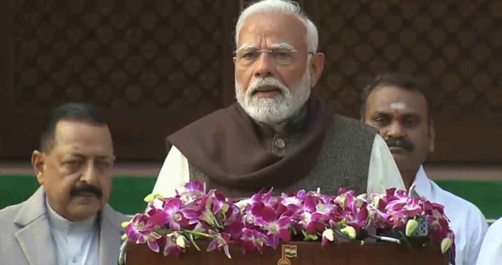 Prime Minister Narendra Modi has once again been ranked as the world's most popular democratic leader.