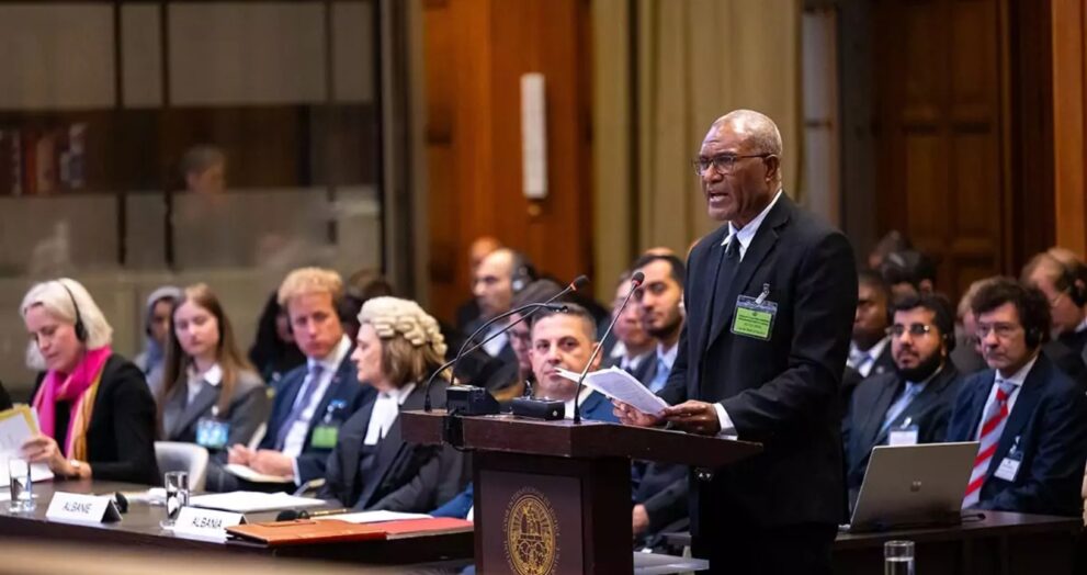 The International Court of Justice will deliver a landmark climate ruling, outlining the responsibilities of major polluters towards nations suffering from climate change.