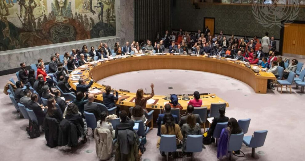 The UAE has emphasised the essential role of women in peacebuilding during a United Nations Security Council debate.