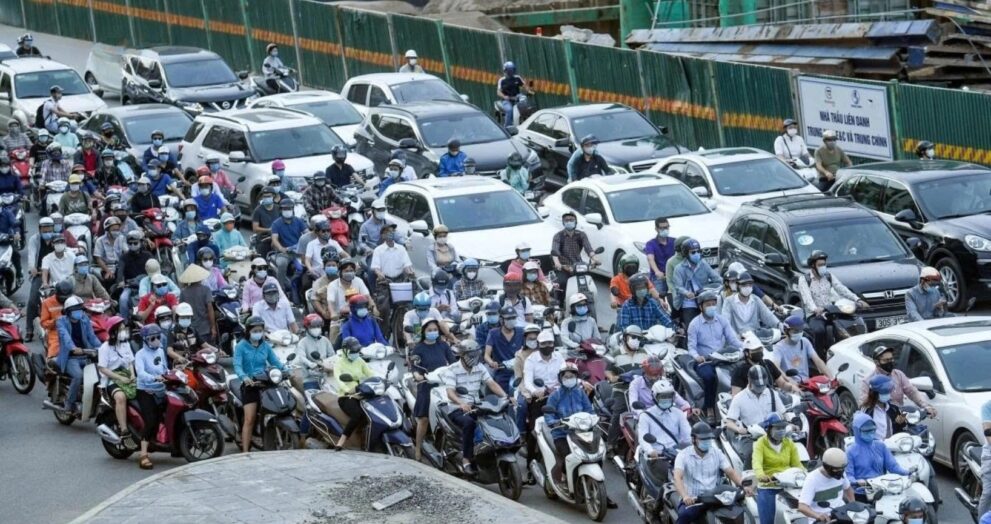 Vietnam will ban fossil-fuel motorcycles and mopeds in central Hanoi beginning in July 2026 to reduce air pollution.