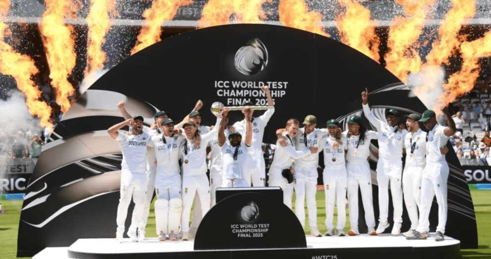England has been confirmed to host the next three ICC World Test Championship (WTC) finals in 2027, 2029, and 2031.