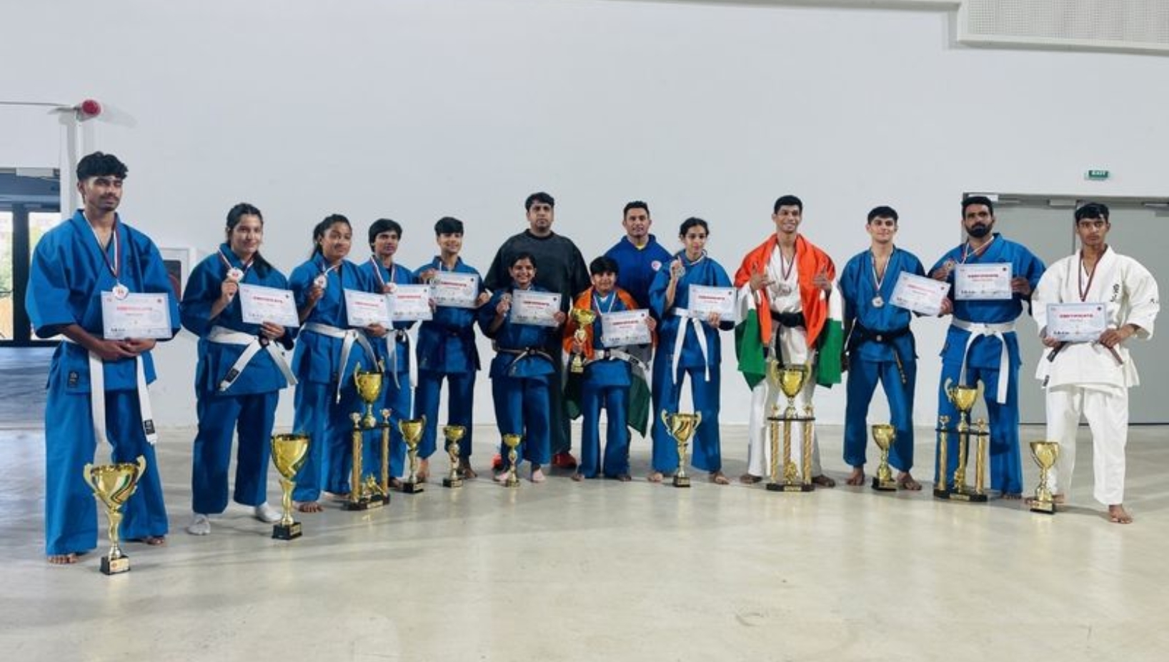 A 60-person Indian contingent demonstrated its strength and discipline at the Kudo Japanese Mixed Combat Sports World Cup in Burgas, Bulgaria.