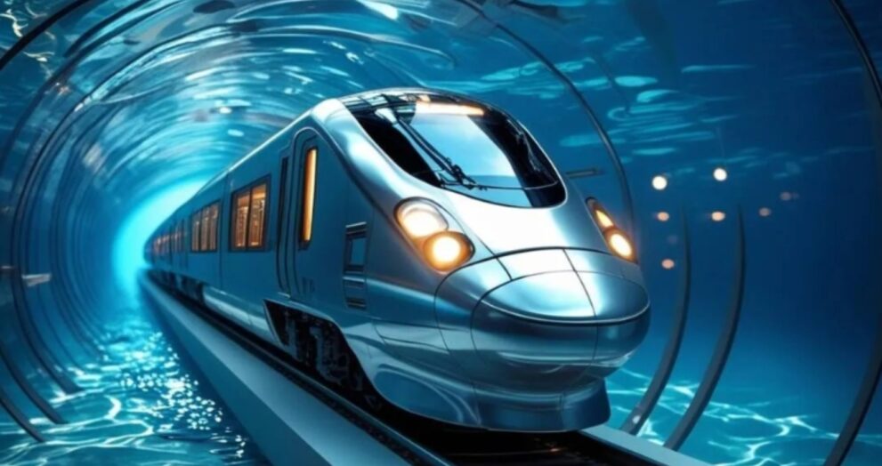 The United Arab Emirates has unveiled plans to build the world's first underwater bullet train, which will connect Dubai to Mumbai.