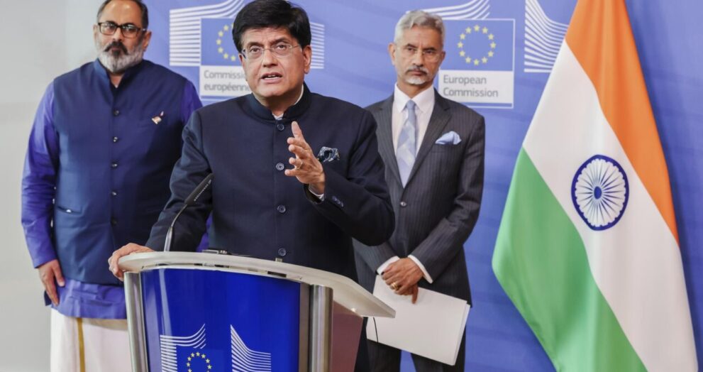 India is aggressively negotiating free trade agreements (FTAs) with several major economies, including the European Union, the United States, Chile, and Peru.