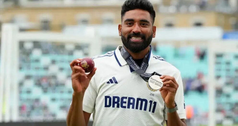 India's Test series against England concluded in a 2-2 draw after a clinical bowling performance led by Mohammed Siraj on the final morning at the Kennington Oval.