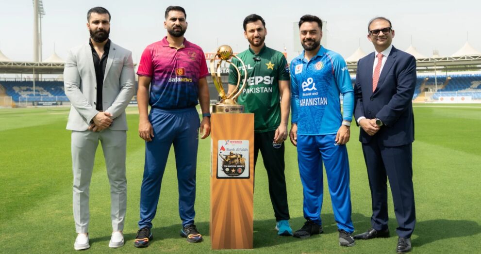 The UAE captain, Muhammad Waseem, will lead his team in the upcoming triangular T20I series against Pakistan and Afghanistan, which will take place in Sharjah from August 29 to September 7.