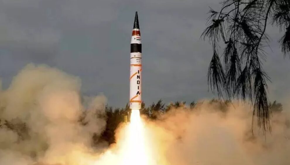 India successfully tested the Agni-5 ballistic missile from the Integrated Test Range in Chandipur, Odisha.
