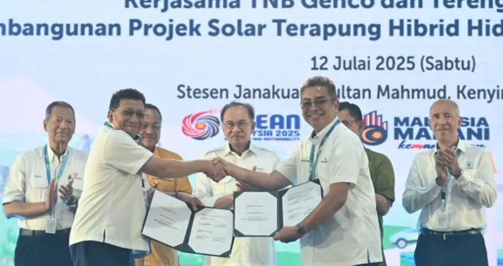 Malaysia has launched a Hybrid Hydro Floating Solar (HHFS) and Green Hydrogen Hub in Terengganu, marking a key step towards the country's sustainable energy transition.