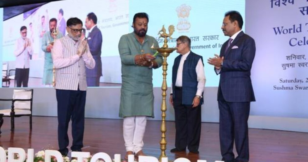 The Ministry of Tourism, Government of India, celebrated World Tourism Day on September 27, 2025, with the theme "Tourism and Sustainable Transformation."