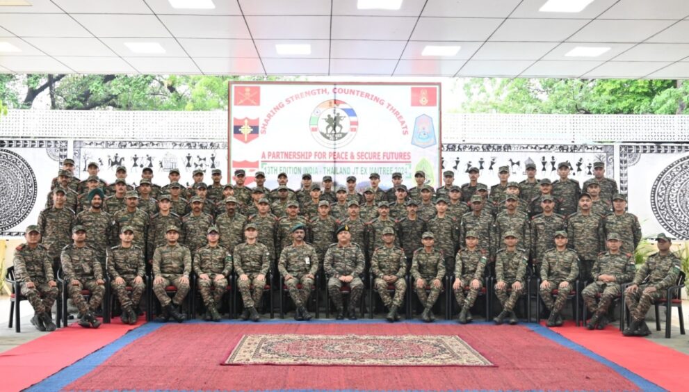 India and Thailand's armies have begun a joint military exercise in Meghalaya, with an emphasis on counter-terrorism operations and improving bilateral defence collaboration.