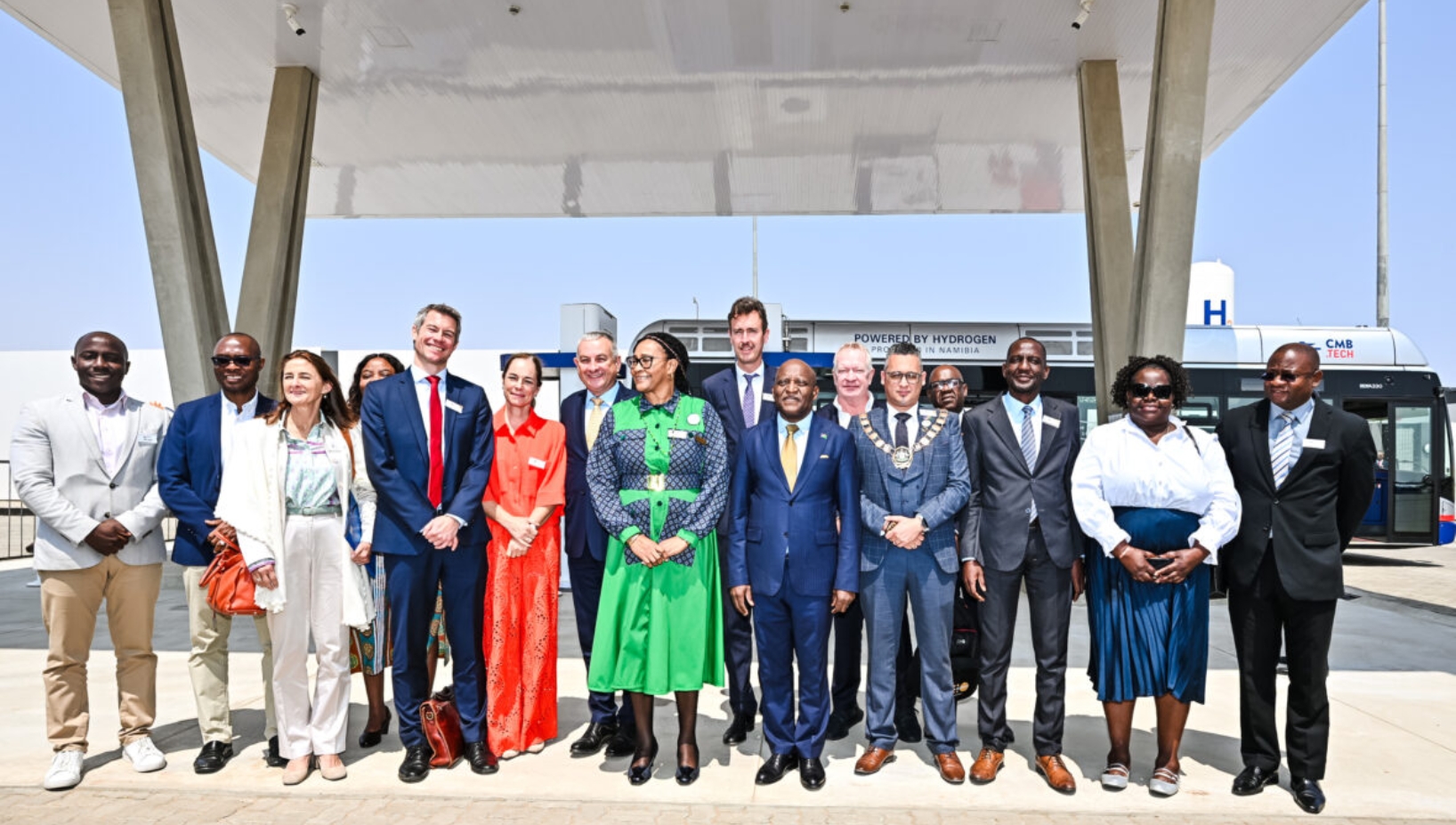 Namibia has made a significant step forward in its clean energy transition with the opening of Africa's first fully integrated green hydrogen production and refuelling facility.