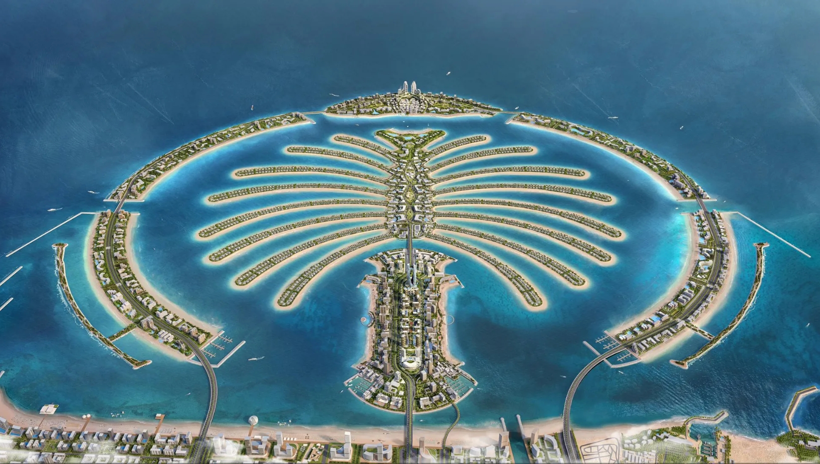 Dubai is set to unveil its next architectural marvel, the world's largest palm-shaped island, 'Palm Jebel Ali'.