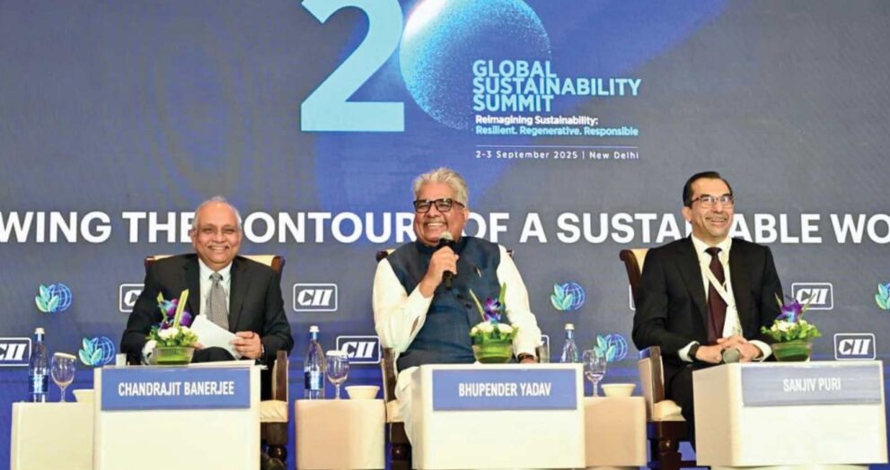 Bhupender Yadav, Union Minister for Environment, Forest, and Climate Change, addressed the 20th Global Sustainability Summit in New Delhi, emphasising India's progress in surpassing climate targets. He reaffirmed the country's commitment to reducing emissions intensity by 45% and reaching 50% non-fossil fuel power capacity by 2030. Speaking to delegations from over ten countries, he emphasised that India's growth plan is based on a balance of economic progress and ecological responsibility. The minister emphasised new policy measures like the Environment Audit Rules 2025, which establish a statutory framework for environmental auditing. These guidelines establish a two-tier audit system and a dedicated oversight agency. He also mentioned improvements to the Green Credit Programme, which was first launched in 2023 and is now better suited to attracting commercial participation, mobilising finance, and promoting environmental restoration. In addition, recent modifications to the Forest Rules 2023 seek to streamline approvals for essential mineral extraction under the National Critical Mineral Mission. According to Yadav, sustainability must be accepted as a lifestyle rather than as a short-term aim. He praised India's progress in developing renewable energy, increasing forest cover, and promoting Mission LiFE and circular economy practices.
