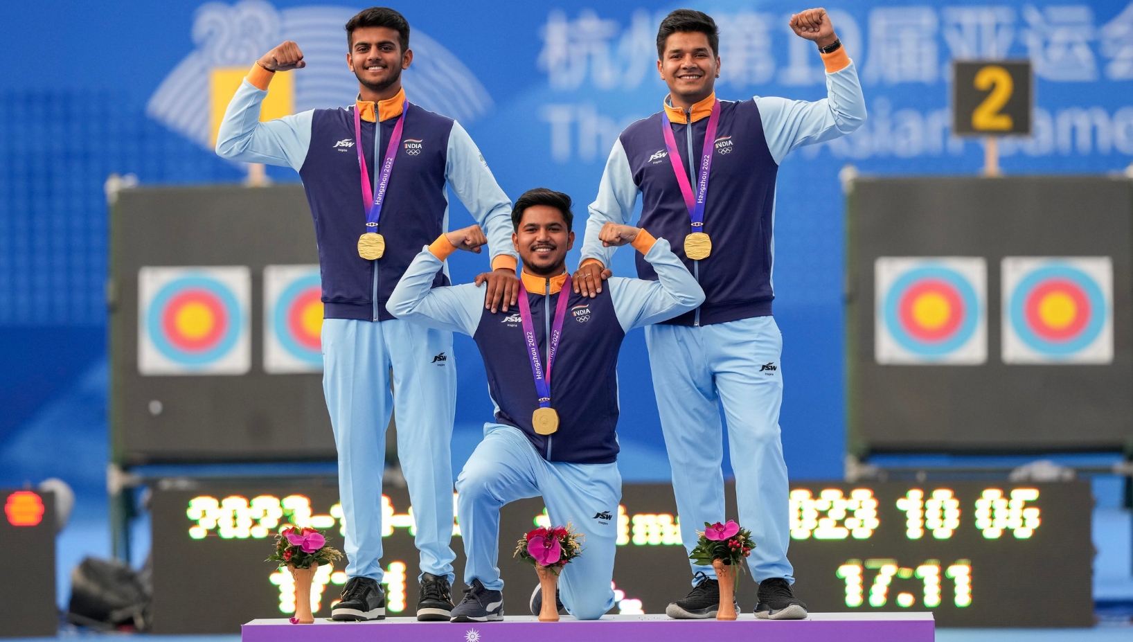 India made a historic breakthrough at the World Archery Championships 2025, winning its first gold medal in the men's compound team event.