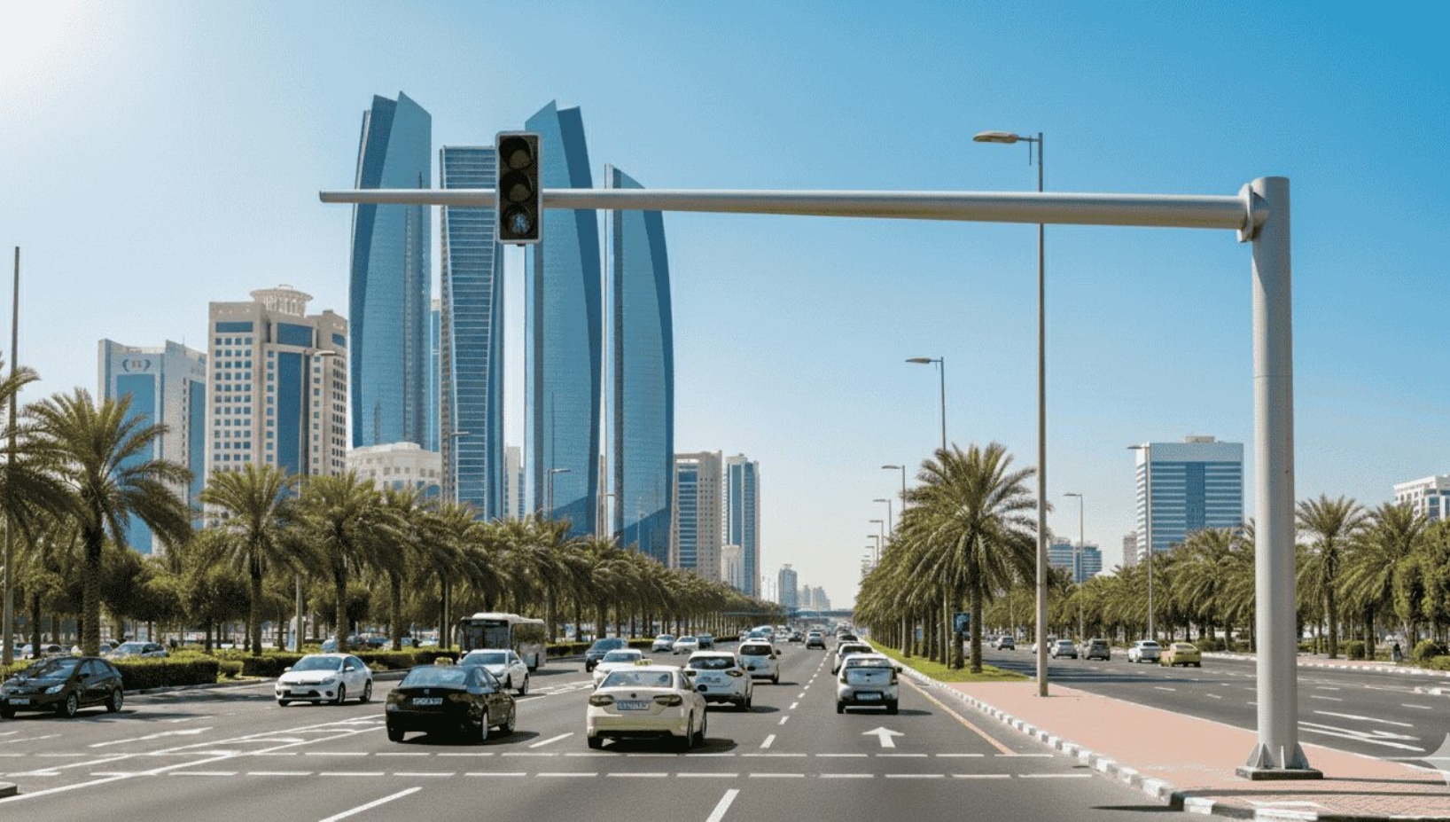 Abu Dhabi has unveiled a new AI-powered traffic control system designed to reduce congestion and enhance road efficiency.