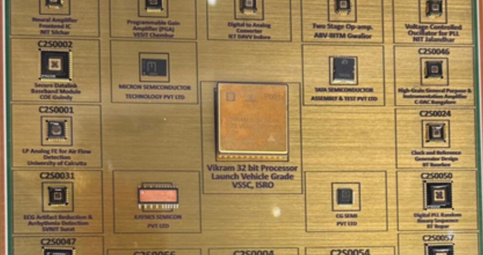 India has reached a landmark in its semiconductor journey with the introduction of the country’s first fully indigenous 32-bit microprocessor, called ‘Vikram.’