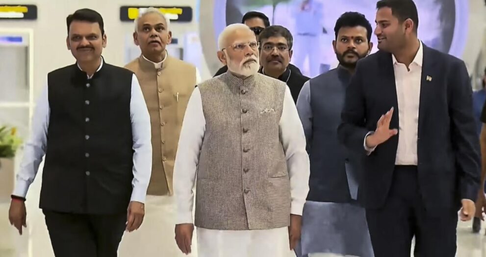 Prime Minister Narendra Modi inaugurated the first phase of the Navi Mumbai International Airport (NMIA), a significant addition to India's aviation infrastructure.