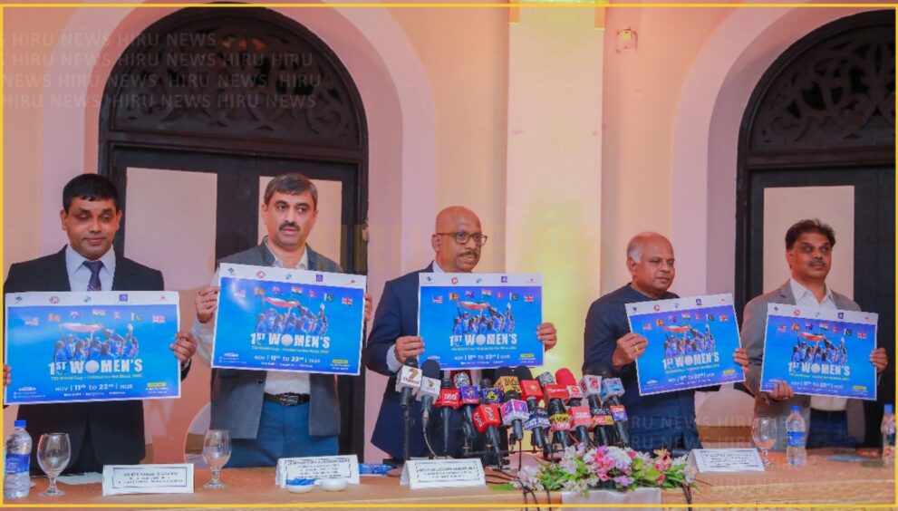 India and Sri Lanka will jointly host the inaugural Women's Blind T20 World Cup, scheduled to take place from November 11 to 23, 2025.