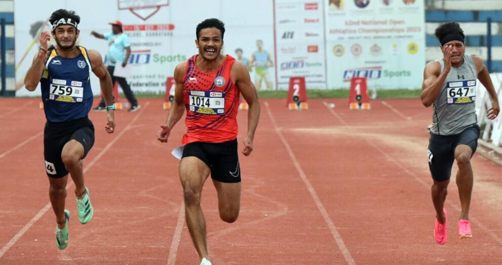 The Birsa Munda Stadium in Morabadi hosted the National Open Athletics Championships 2025, which featured high-intensity action, records, and setbacks.