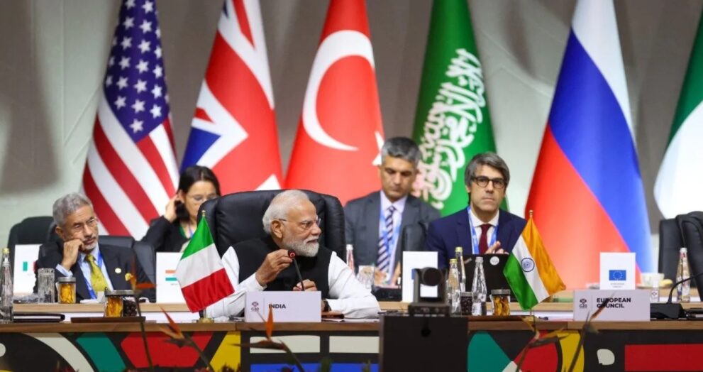 On the opening day of the G20 Leaders' Summit in Johannesburg, Prime Minister Narendra Modi announced six global initiatives that represent India's vision for inclusive growth.
