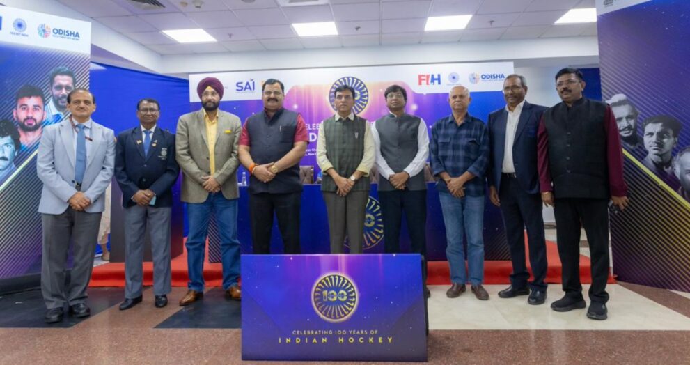 Dr Mansukh Mandaviya, Union Minister for Youth Affairs and Sports, has announced that the great celebration of 100 years of Indian hockey (1925-2025) will take place on November 7 at Major Dhyan Chand National Stadium in New Delhi.
