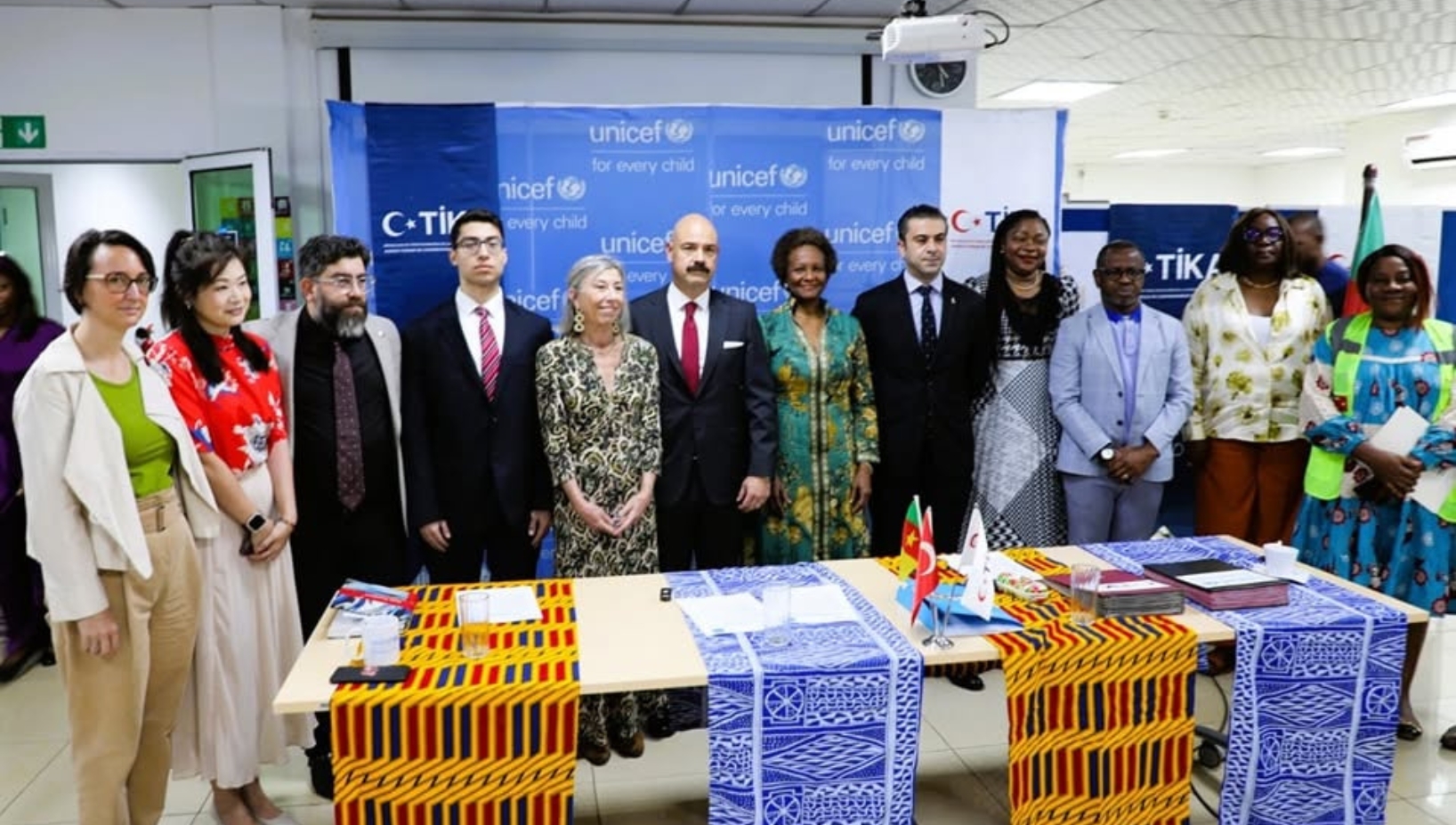 UNICEF and the Turkish Cooperation and Coordination Agency (TIKA) have signed a Memorandum of Understanding to strengthen collaboration in Cameroon in support of child rights, youth engagement, and responses to humanitarian and climate-related emergencies.